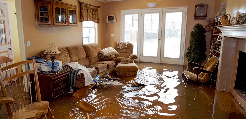 Professional Residential Water Damage Restoration Services in New Century, KS