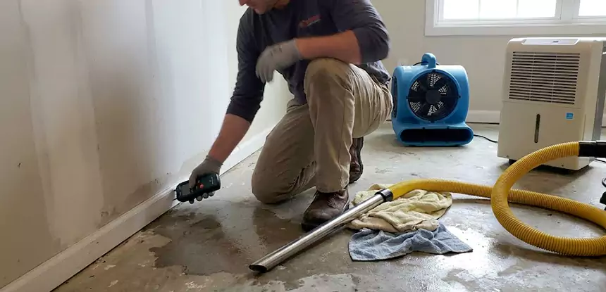 Professional Water Damage Floor Repair Services in New Century, KS